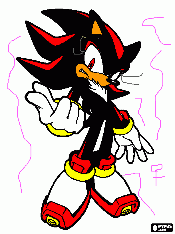 shadow -ból csaj lett coloring page