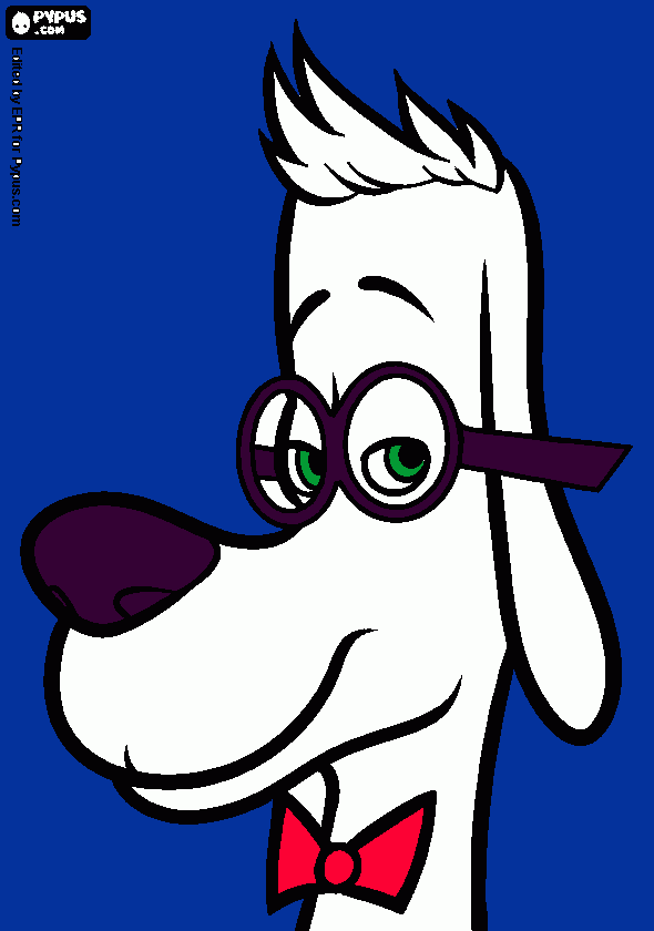 Sherman coloring page
