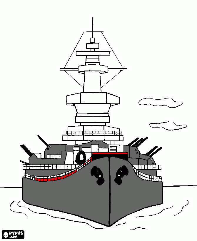 Ship Ahoy coloring page