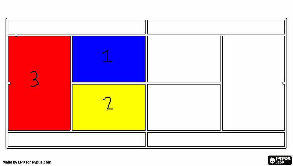 singles squares 1 coloring page