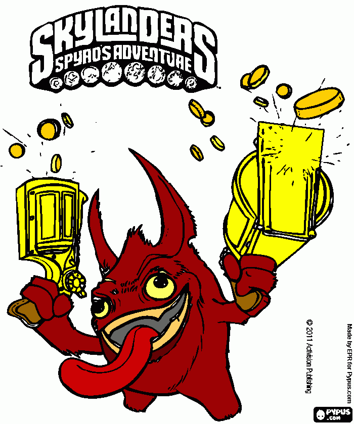 skyl coloring page