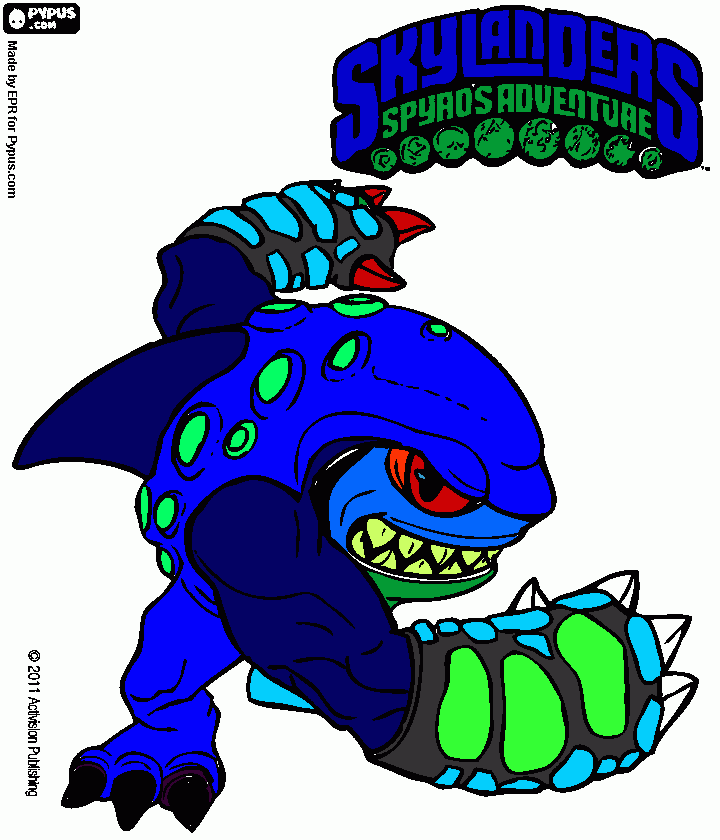 skylasnders spyaos adventure coloring page