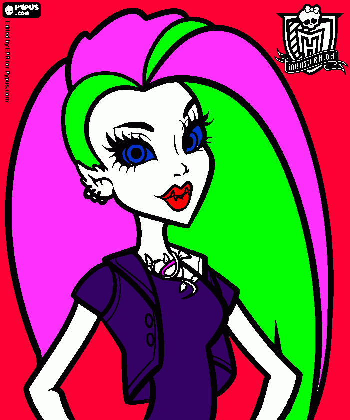 SOMEGIRL coloring page