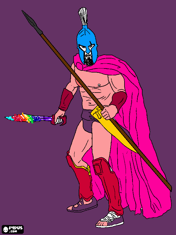 sparts coloring page