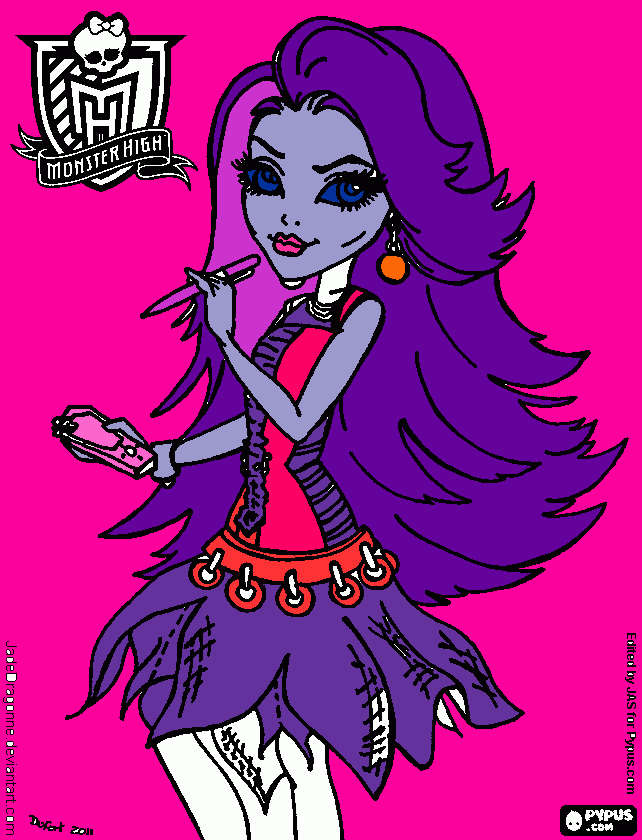 spectra vondergeist coloring page