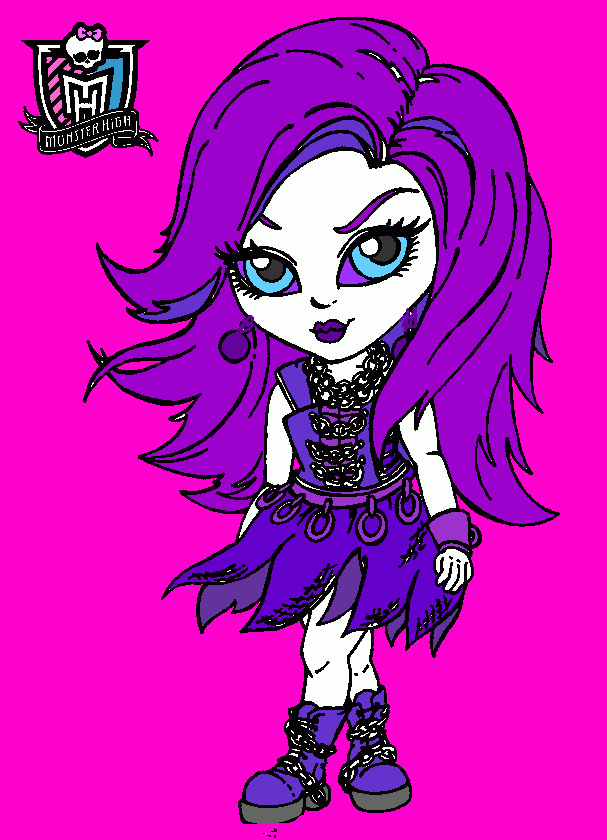 Spectra coloring page