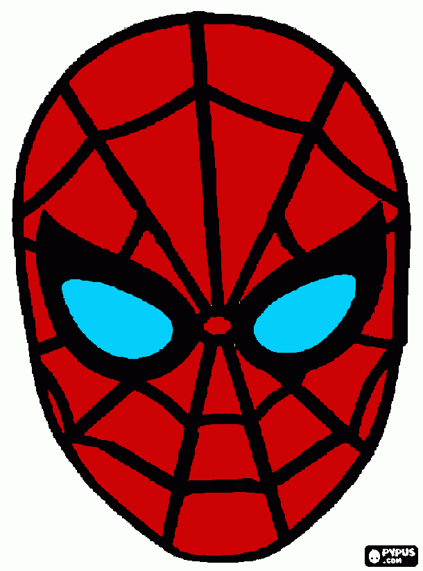 Spider-Man for Chris coloring page