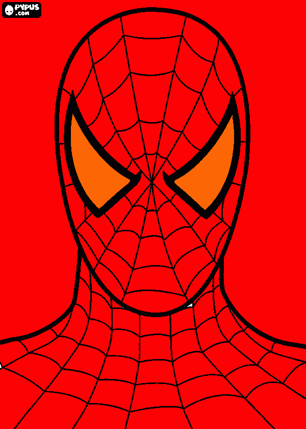 Spiderman - George coloring page
