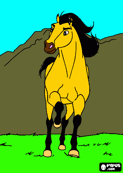 Spirit!! :) lol coloring page