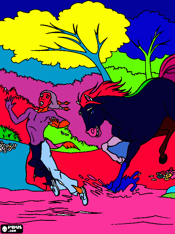 spirit coloring page
