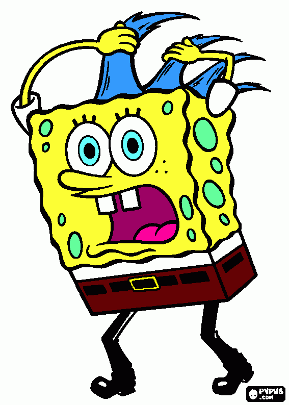 Spongebob 2 coloring page