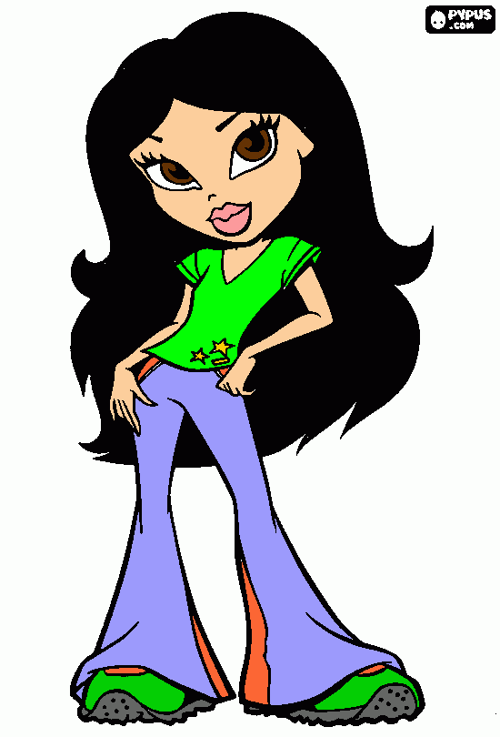 Sporty Me coloring page