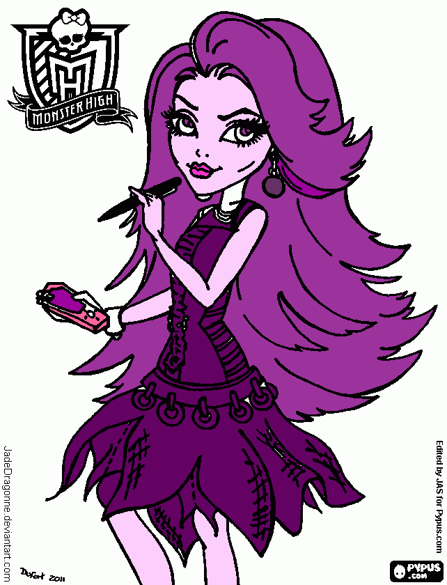 sprecta coloring page