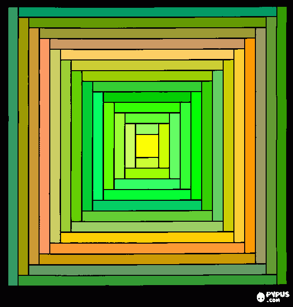 square 1 coloring page