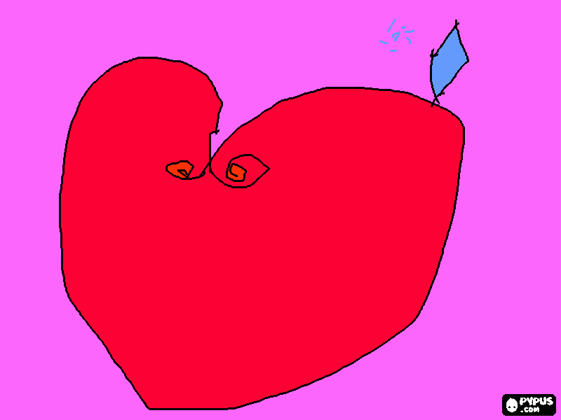 Srce Coloring Page Printable Srce