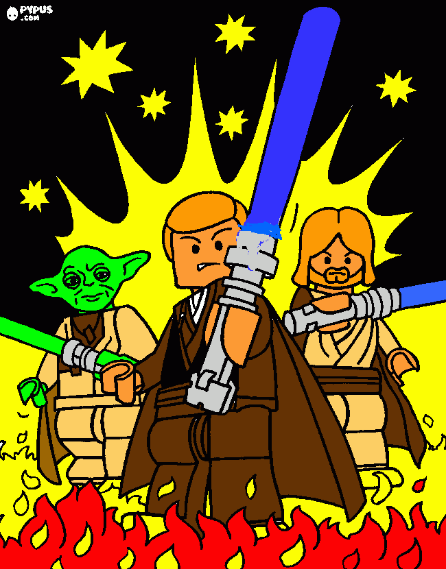 star wars pic coloring page
