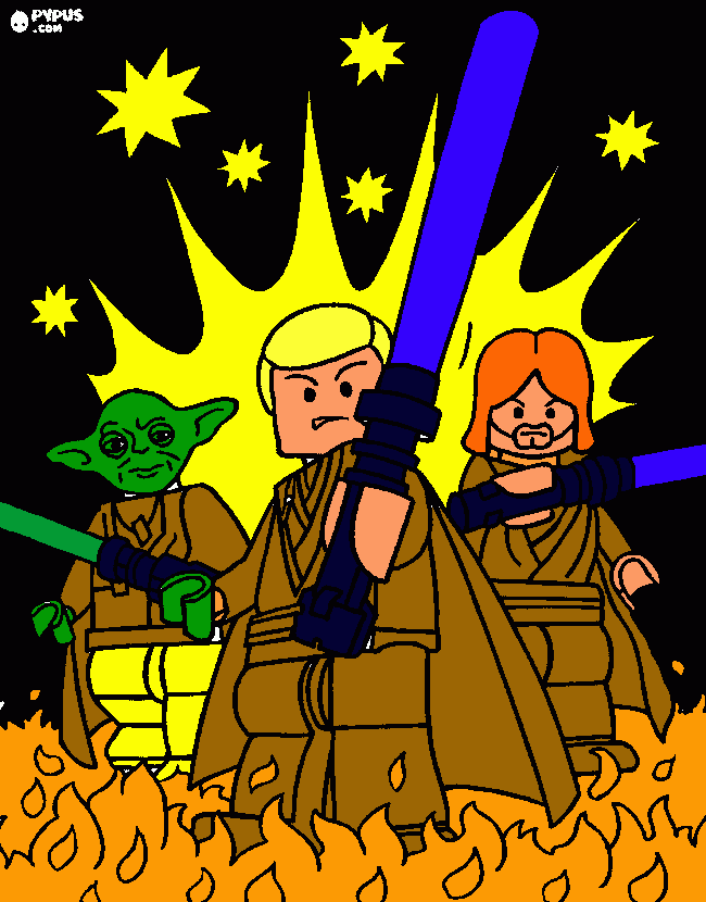 Star Wars coloring page