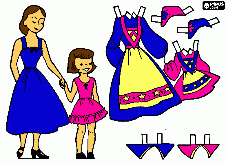 Stasia Norway dolls coloring page