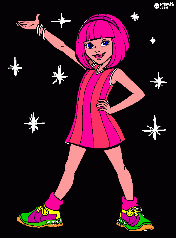 stephanie coloring page