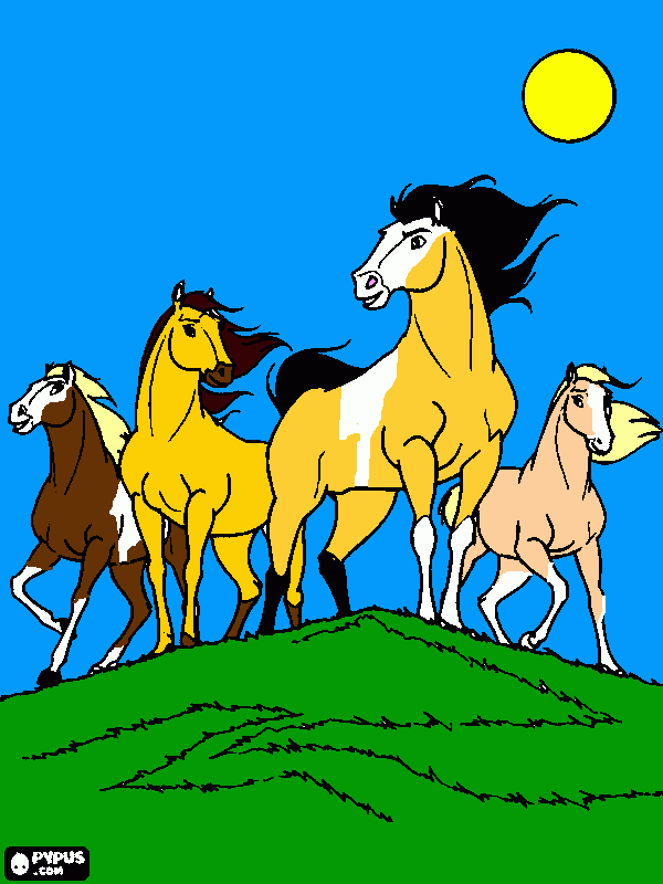 storm,spirit,rain and esperanza!~ coloring page