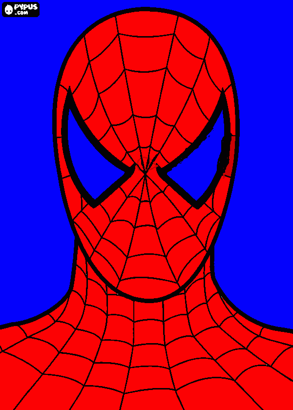super e  coloring page
