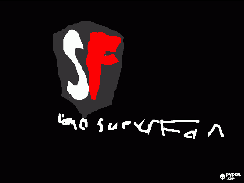 SuperFan Friday coloring page