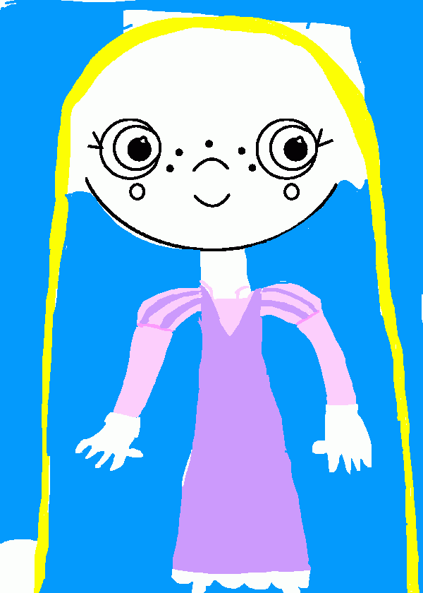 tangled rapunzel coloring page coloring page