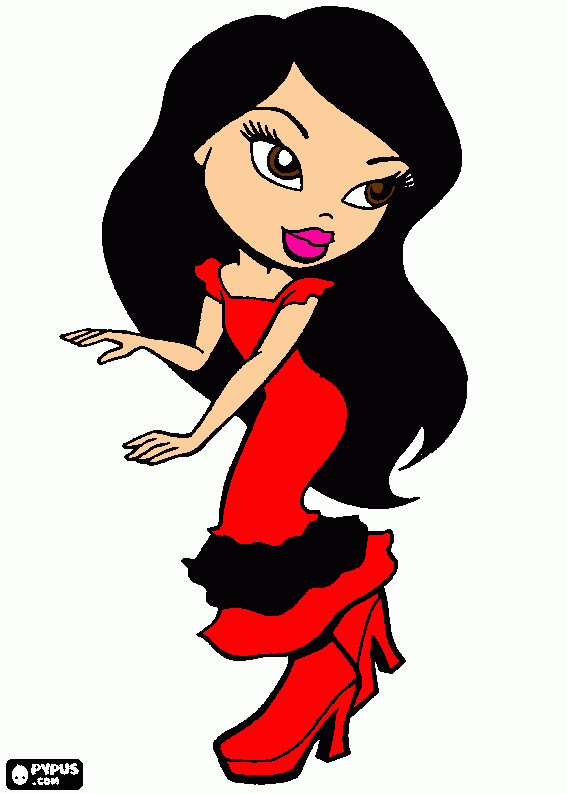 Tango Amel coloring page