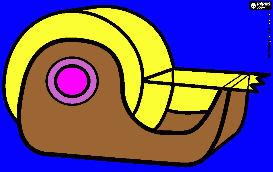 tape coloring page