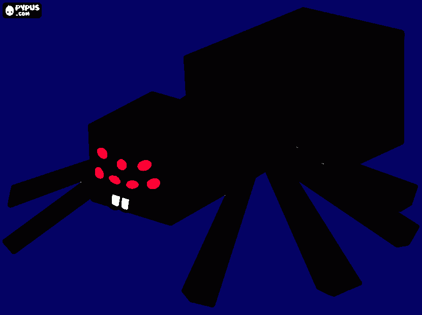 taranctula coloring page