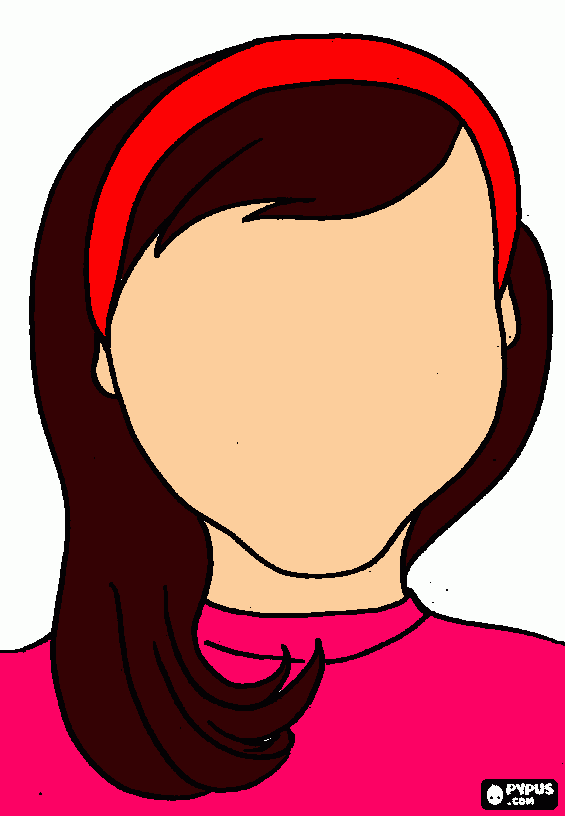 tarandeep's face  coloring page