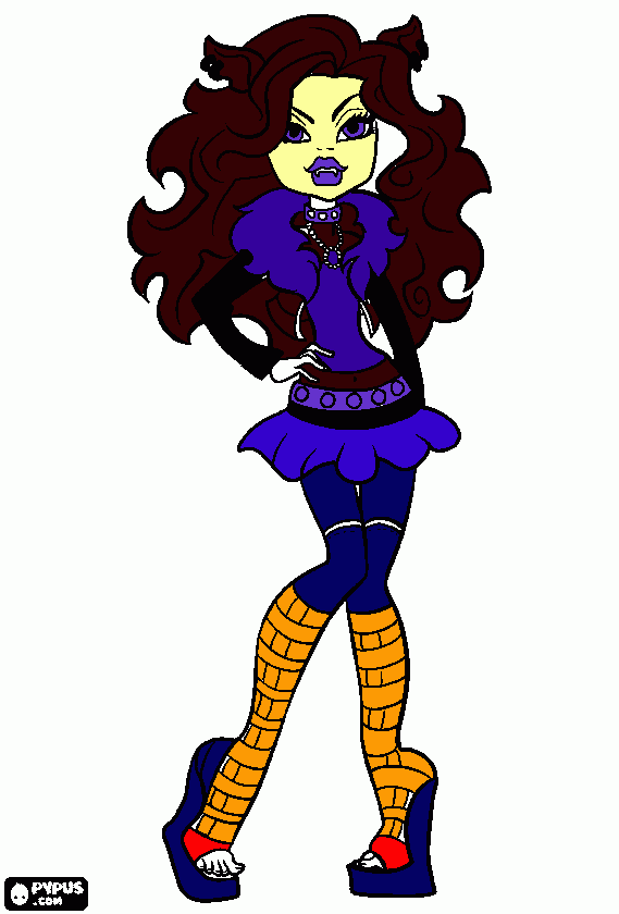 taya coloring page