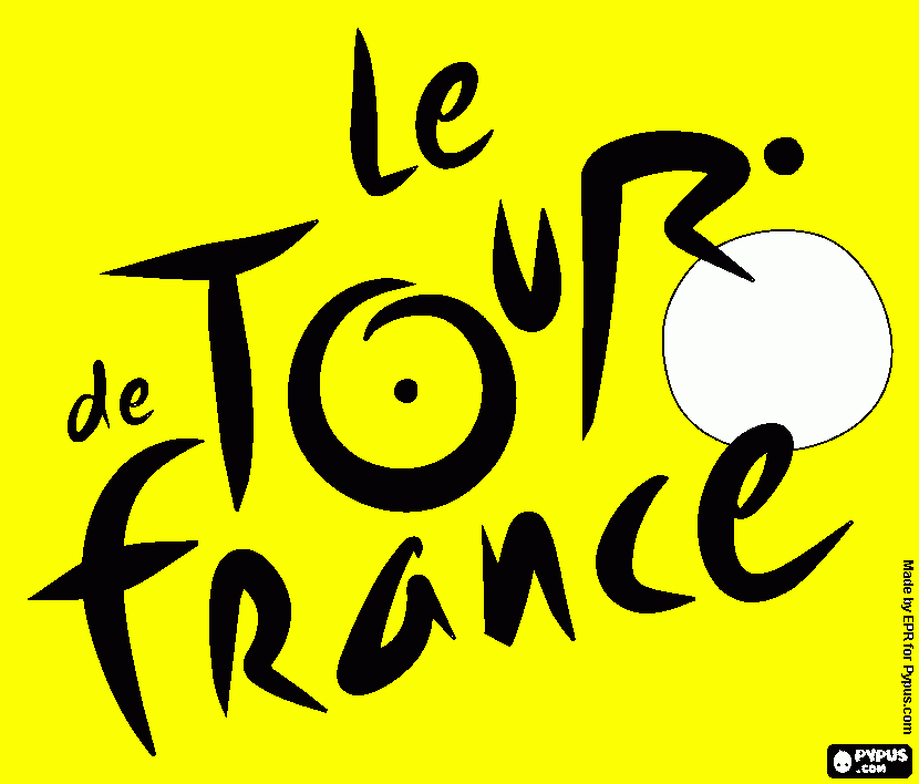 TDF coloring page