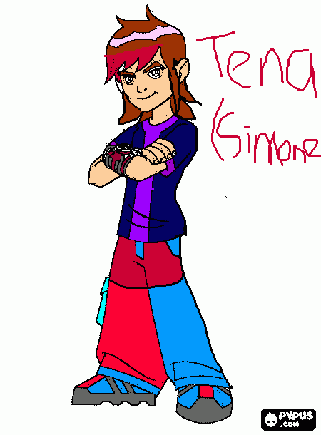 tena coloring page