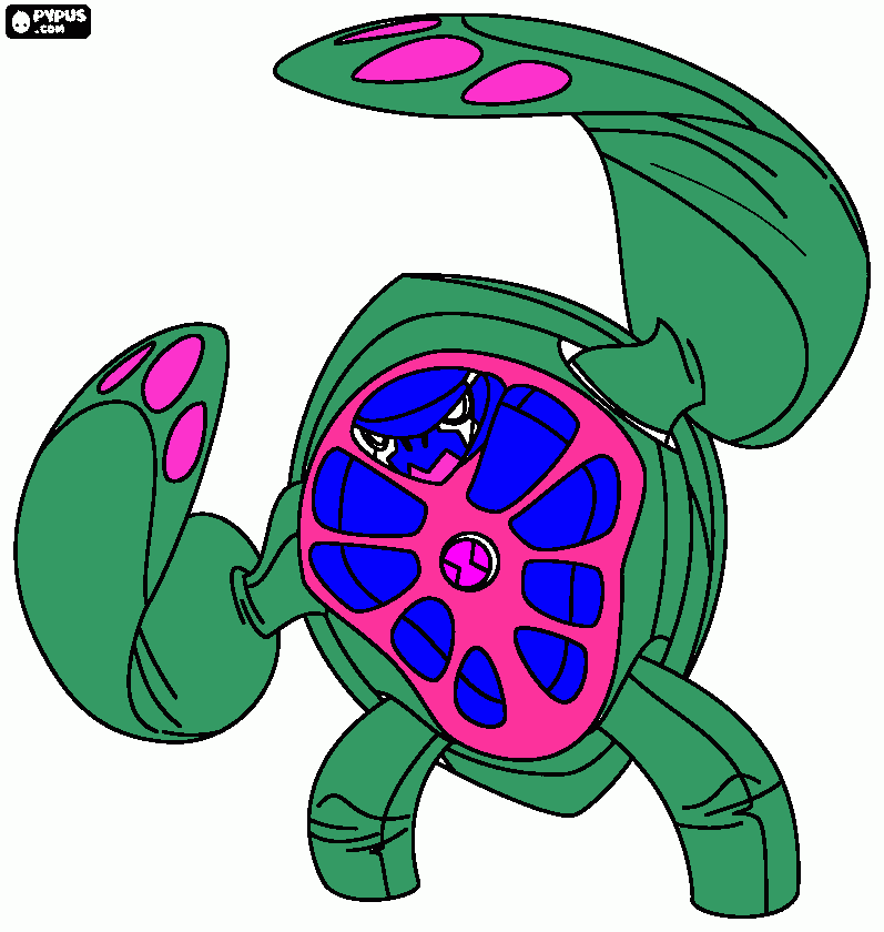 terraspin gwen10 coloring page