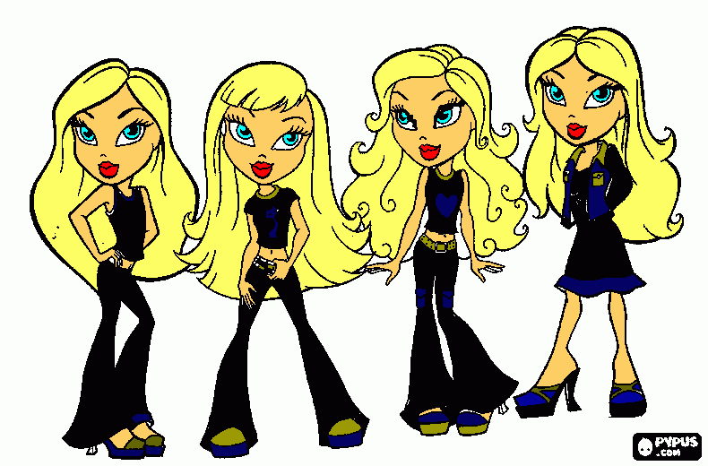 TGalz!!! coloring page