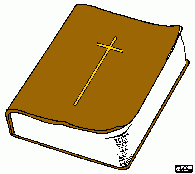 the bible coloring page