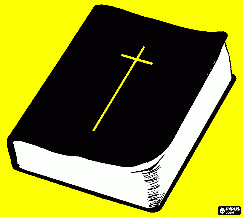 the holy bible coloring page