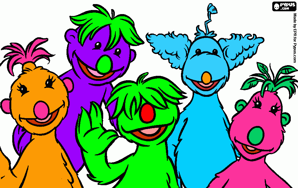 The Hoobs coloring page
