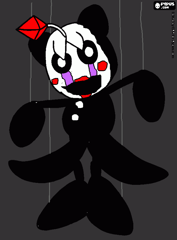 The Puppet Doll coloring page