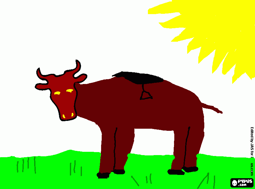 Thing Person coloring page