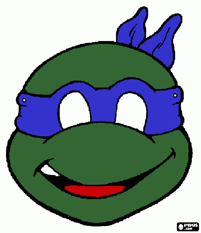 TMNT - Blue coloring page