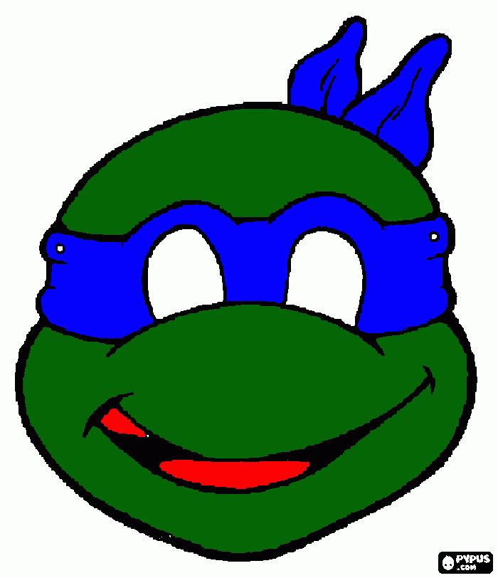 tnmt coloring page