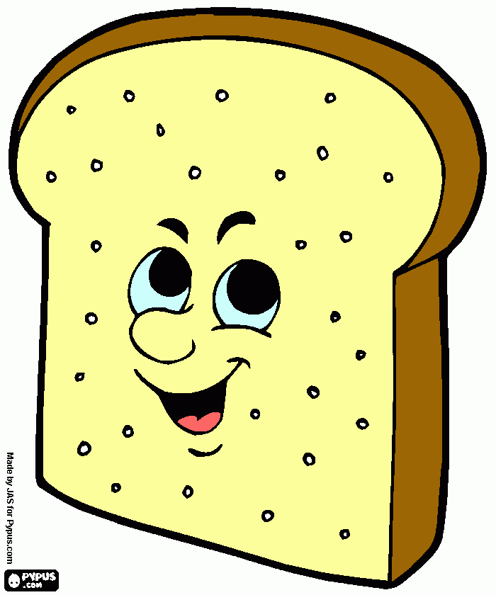 toast2 coloring page