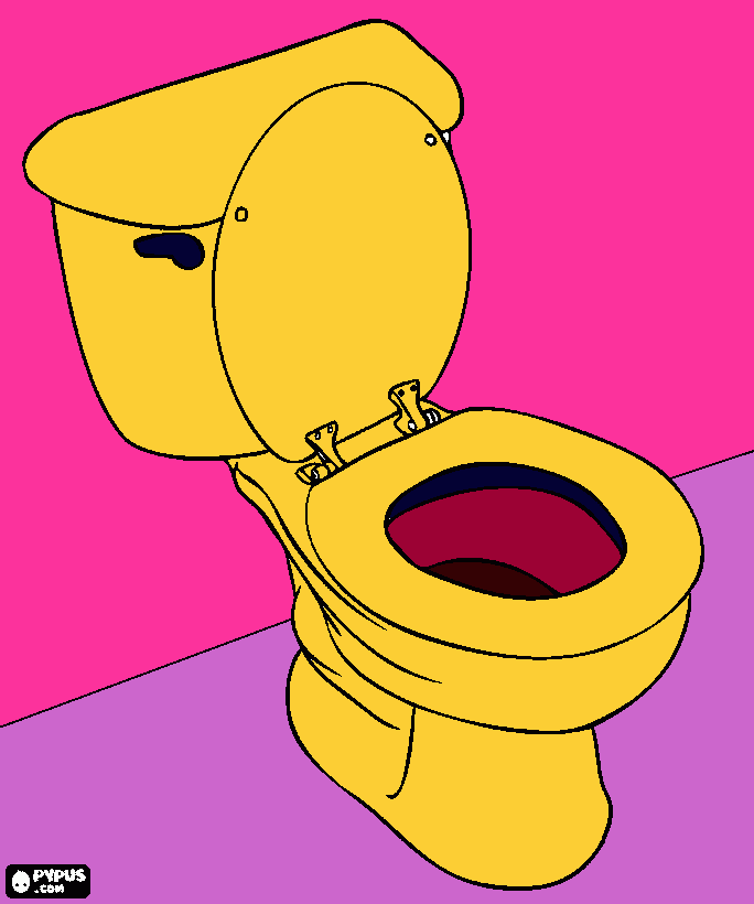 Туалет детская картинка