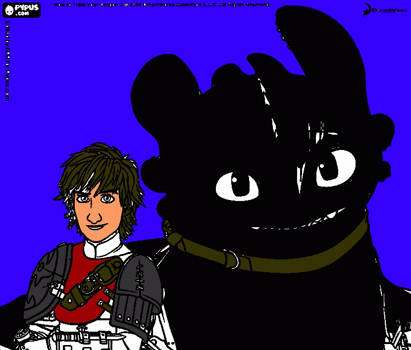 toothless wonder coloring page