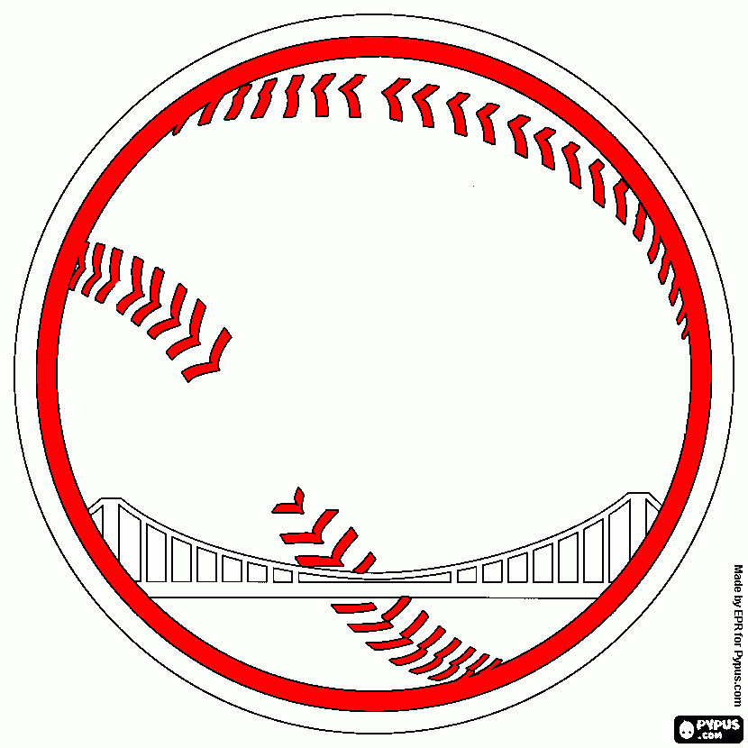toronto coloring page