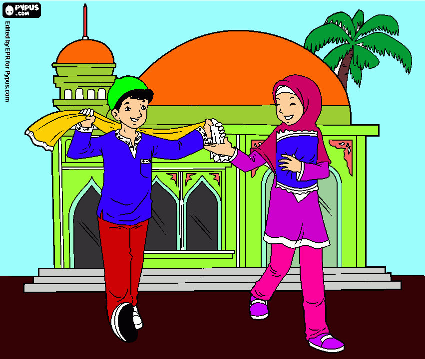 tugas pjj alpas coloring page