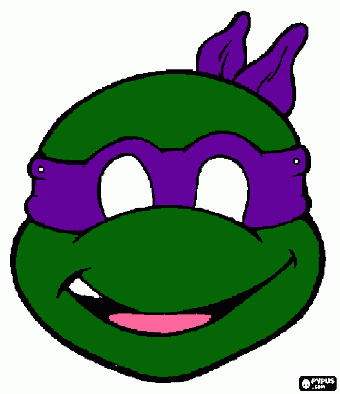 turrtle donetello coloring page