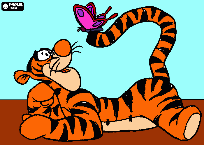 Tyga coloring page